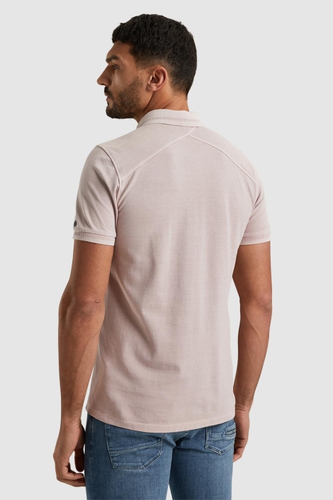 Cast Iron short sleeve polo cotton gd pique